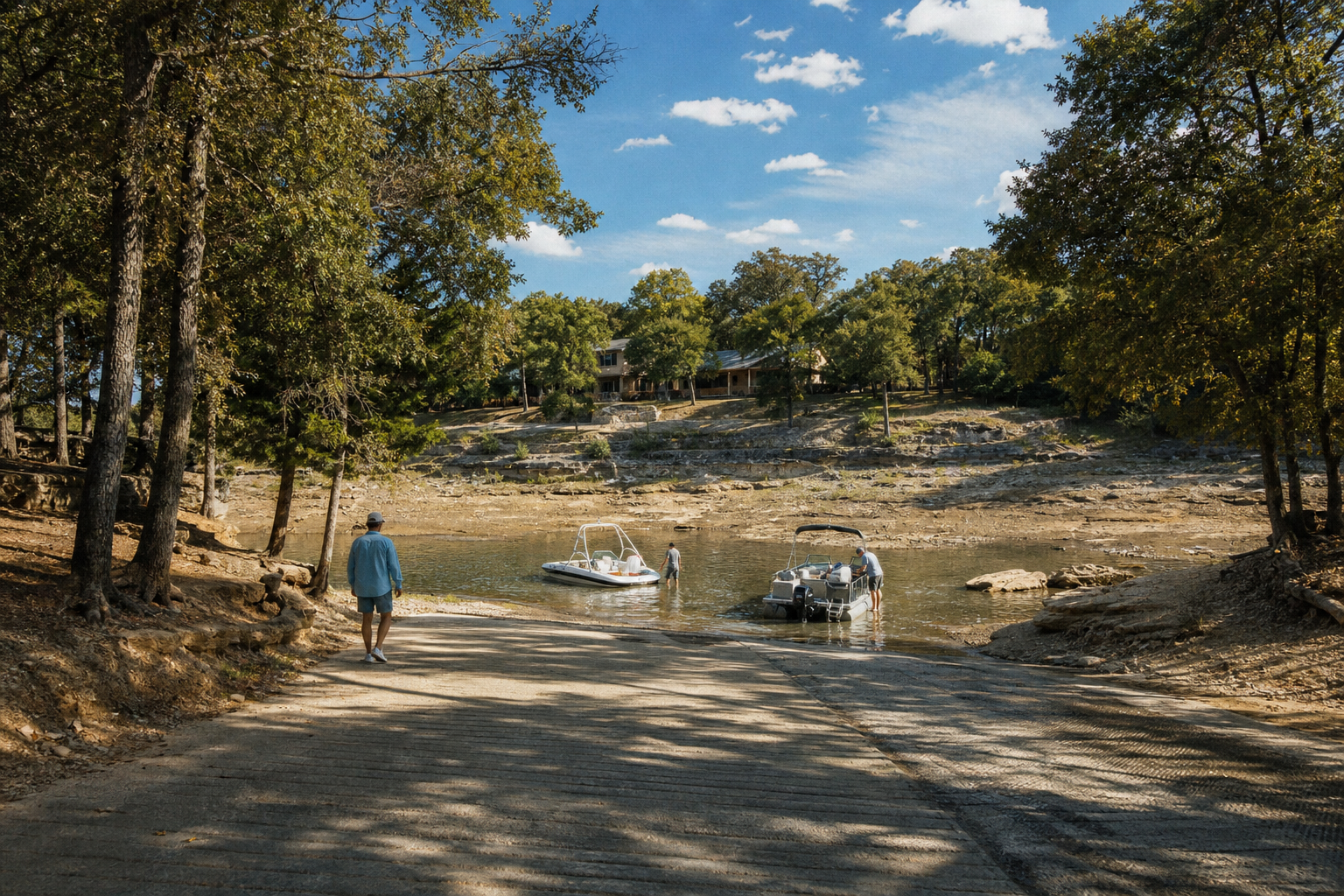 Possum Kingdom Lake a Constant-Level Lake