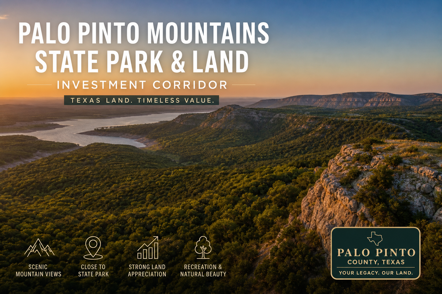 Buying Land Near Palo Pinto Mountains State Park